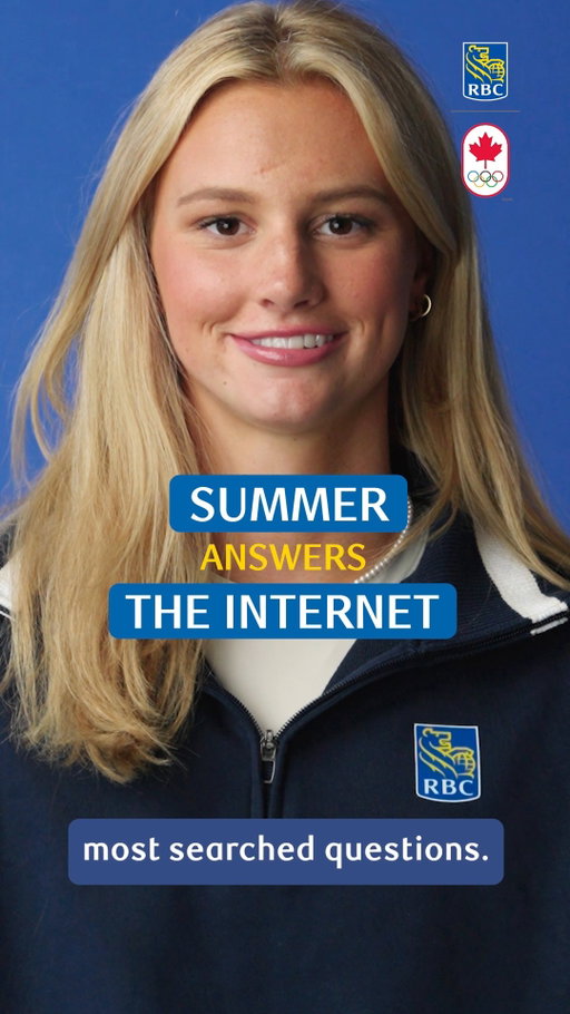 You asked. She answered. Get to know Summer McIntosh, the newest #RBCOlympian!