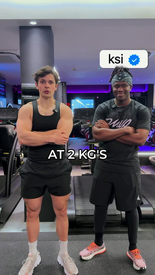 Who’s gonna tap out first? @ksi 💪🏼