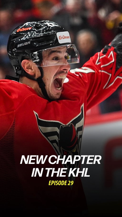 The start of a new chapter for @apots94 and his hockey career 🏒🇷🇺