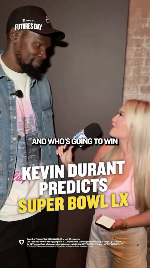 “Of course, Commanders win.” 👀

Are you riding with @easymoneysniper on his Super Bowl matchup and winner? 🏆

#NFL | #Commanders | #FuturesDay