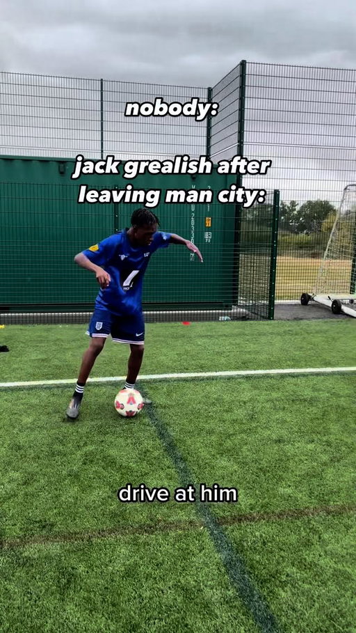 grealish has been released from the shackles of man city tactics and can express himself

#football #soccer #footballskit #footballfunny #grealish