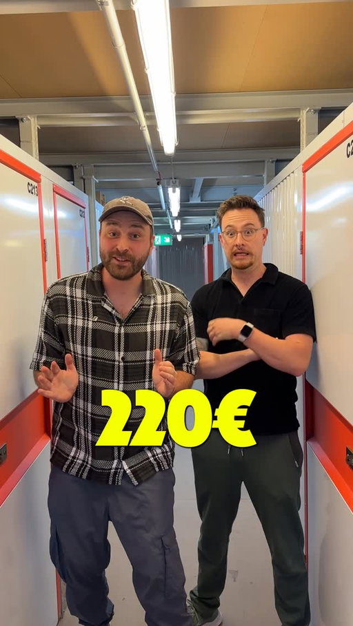 Wie findet ihr die bisherige Ausbeute? 👀 #lager #auktion #storage