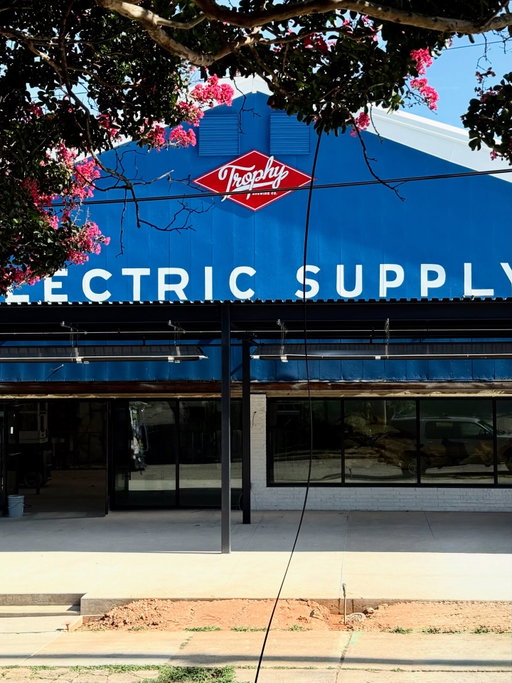 It’s official! The new @trophyfivepoints is opening in October!

Anyone who’s strolled past the old Electric Supply Company building on Bickett Blvd next to @ajjaeats - on your way to Roanoke Park, perhaps - will have noticed the progress.

This new neighborhood spot will feature the Trophy beer and pizza you know and love - as well as other family friendly food and drink. That’s not all! The new location will feature a sprawling front patio, backyard green space,  and large indoor dining area designed to welcome families and groups.

They’ll even have a flexible 9,000 square foot space for private gatherings and community events, complete with a large projection screen.

We love how @raleighmagazine put it: “Anchored by the OG blue facade and Electric Supply Co. signage as an homage to the building’s past, the massive Front Porch-dubbed patio invites new rituals and alfresco hangs —perfectly marrying Raleigh’s eclectic past with her buzzy future.”

Trophy is looking forward to being a valued member of the Five Points community. And can’t wait to welcome them!

Have you been to @trophybrewing before? What’s something you like about them? What’s your favorite Trophy beer? Tell us in the comments.