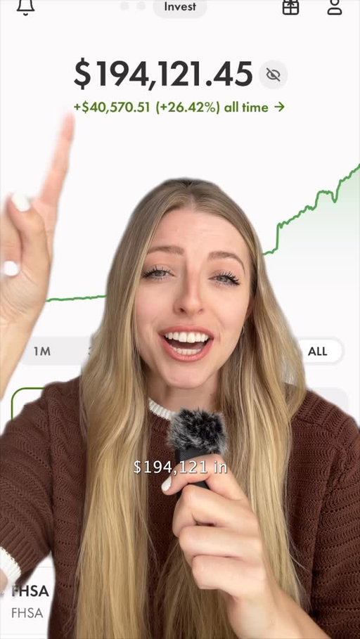 I currently have $194,121.45 in my investment accounts 💰

Here’s the breakdown by account - 

➡️ TFSA - $76,500 invested, $99,166.50 current value
➡️ RRSP - $61,985 invested, $72,015.97 current value
➡️ FHSA - $16,000 invested, $18,787.41 current value
➡️ Taxable - $4,015 invested, $4,141.58 current value

If you want to learn how YOU can start investing in the stock market, comment ‘INVEST’ to get the registration link to our free investing workshop.

We have a few sessions available - each one will start with the workshop, and end with a Q&A where we’ll answer all of your money and investing questions.

➡️ Tuesday, September 2, 2025 @ 8:00pm EST
➡️ Wednesday, September 3, 2025 @ 8:00pm EST
➡️ Thursday, September 4, 2025 @ 8:00pm EST

See you there! 🤑

#PersonalFinance #Money #MoneyTips #HowToInvest #Invest #Investing #InvestingMoney #InvestMoney #HowToInvestForBeginners #InvestingForBeginners #InvestmentTips #StockMarket #StockMarketInvesting