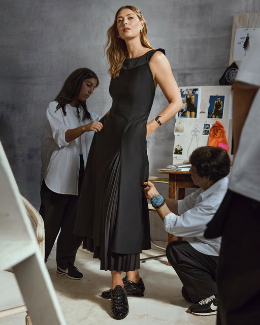 From Grand Slam glory to the Hall of Fame. @mariasharapova legacy lives on—in every serve & silhouette. 

We’re honored to celebrate her induction with a custom Nike Atelier look that’s as iconic as her game.