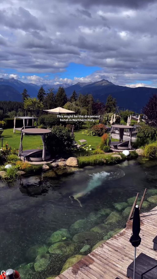 This might be the dreamiest hotel in Northern Italy 🇮🇹 😍

📍 @chaletmirabell 🏡

I spent a few nights in this little paradise during my trip to the Dolomites, and I still dream about these views. It was exactly what I needed. Couldn’t recommend this place more! 🥹🫶🏼

.
.
.
#italy #northernitaly #merano #chaletmirabell #dolomites #italianalps