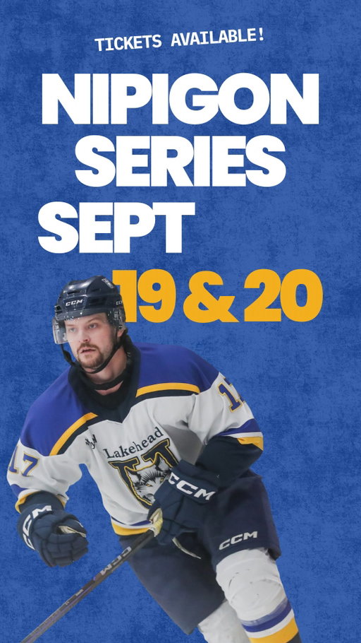 The Energy ⚡️ 
The Roar 🐺 
The Thunderwolves 🔥 

For the first time EVER, Thunderwolves Hockey is coming to Nipigon for the Canadian Tire Cup Series September 19th & 20th vs the York Lions. 

🎟️ Weekend passes are LIMITED and AVAILABLE now at:

• Ducky's Diner (Nipigon)
• Canadian Tire (Nipigon)
• Wolf Den Front Desk (Thunder Bay)

Once they're gone, they're gone! Don't wait, secure your spot today and be a part of history when the Wolves hit the ice in Nipigon. #HearTheHowl
