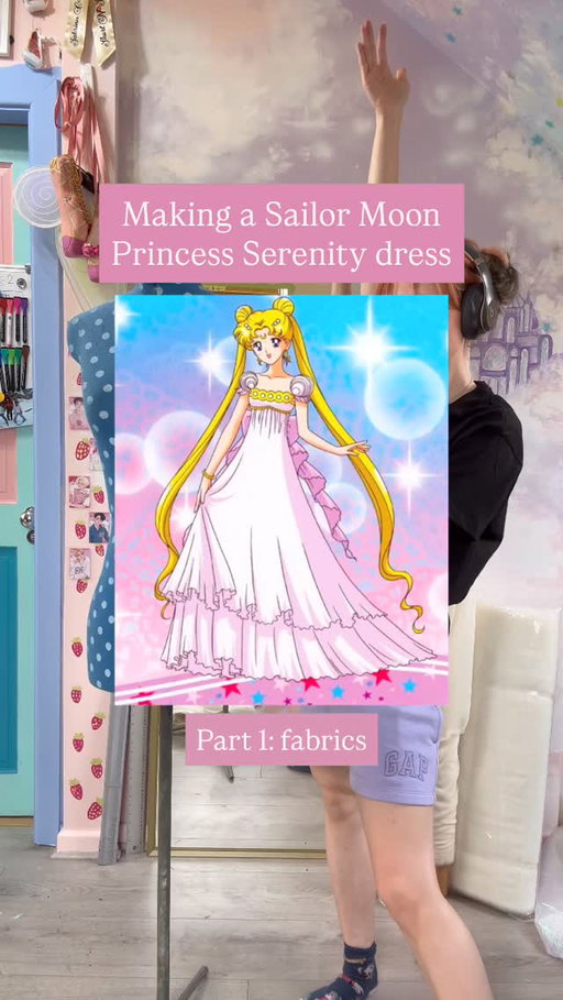 Hi so introducing my next project making Sailor moons Princess Serenity dress!! 🤩💖

Hi I have been wanting to make so many Sailor Moon costumes for ages and this one is definitly the most requested! 

#sailormoon #sailormooncosplay #sailormoonprincess #princessserenity #sewing #fashion #diy #costume #cosplay #dress #princess #princessdress