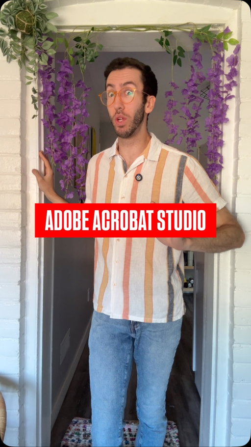 Not all heroes wear capes. But if @adobeacrobat Studio ever got a cape, I’m sure it would look SO GOOD 😍 Check out all these documents in my PDF Space at the link in my bio! #AdobeAcrobatPartner #work #presentation #funny #relatable
