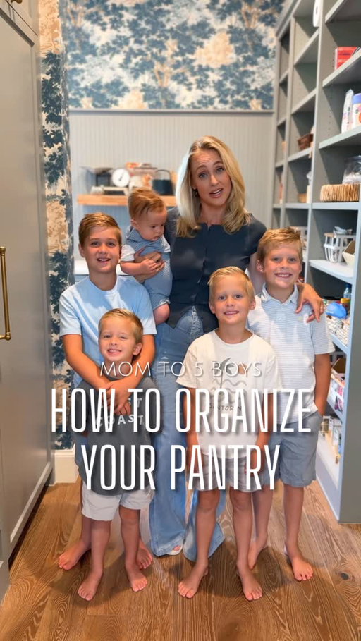 Comment “PANTRY” …

…and I’ll send you the exact @thecontainerstore product list so you can recreate it at home! 🙌🏻

Here’s what we used for our Pinterest-worthy pantry:
	•	Ribbed Shelf Liner (clean base, protects shelves)
	•	Callan Baskets + Bin Clips + Labels (hide clutter, keep categories clear)
	•	Stackable Bins (snacks—grab + restock fast)
	•	Cereal Dispensers (kids pour, easy to see when low)
	•	Montana Glass Canisters (baking + staples, pretty + space-saving)
	•	Gold Stamped Metal Bins (sturdy storage for cans + heavy items)
	•	Rowan Acacia Bins (open storage with labels—functional + stylish)
	•	Clear Shelf Divider Bins (keeps categories from drifting)
	•	Rowan Turntables (sauces + spreads, no lost jars)
	•	Rowan Expanding Shelf (tiered storage for cans)
	•	Spice Drawer Organizer + Jars (dreamiest spice setup)
	•	6-Section Utensil Trays (tools + extras)
	•	Acrylic Book Stand (coffee + display piece)

The Strategy:
– Hide clutter (high baskets conceal ugly packaging)
– Keep daily-use items visible (clear jars = less waste/stress)
– Build independence (snack bins + cereal kids can reach)
– Label everything (keeps the whole family accountable)

Why it matters:
Before: clutter everywhere, stress every time we walked in.
Now: calm, organized, saves time + money. Kids know the system, so do we.

Will it last?
Yes! (I hope so!) … with a 5-min grocery-day tune-up: restock jars, toss extras, slide back in place.

Because moms don’t just need pretty pantries… we need pantries that work: bringing peace, saving time, and looking good while doing it. 🙌🏻❤️✨
#TheContainerStorePartner