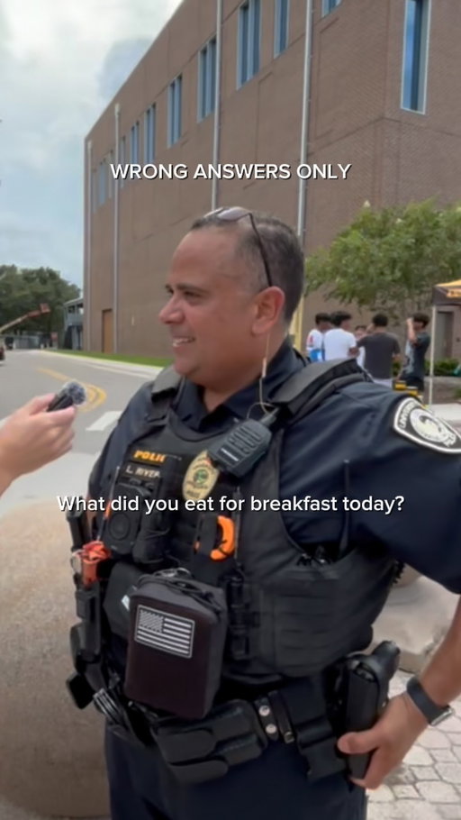 Wrong answers only… officer edition 🚔🚨 #naturestruth #naturalvitality #takeyourvitaminstour