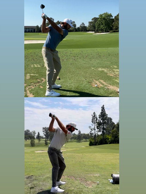 April —> Today. Complete 💩 year and a half but super stoked with how far it’s come along thanks to a lot of hard work from some awesome people. Can’t do anything about the bad golf this season but very determined to make sure that my best golf is in front of me #golf #pvo 

PS either I got taller or my pants shrunk a little. I’m hoping the former