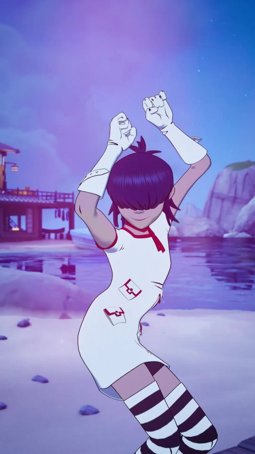 never 🙅‍♂️ did 🙅‍♂️ no 🙅‍♂️ harm⁣
⁣
the DARE emote is out now, feat. @gorillaz!