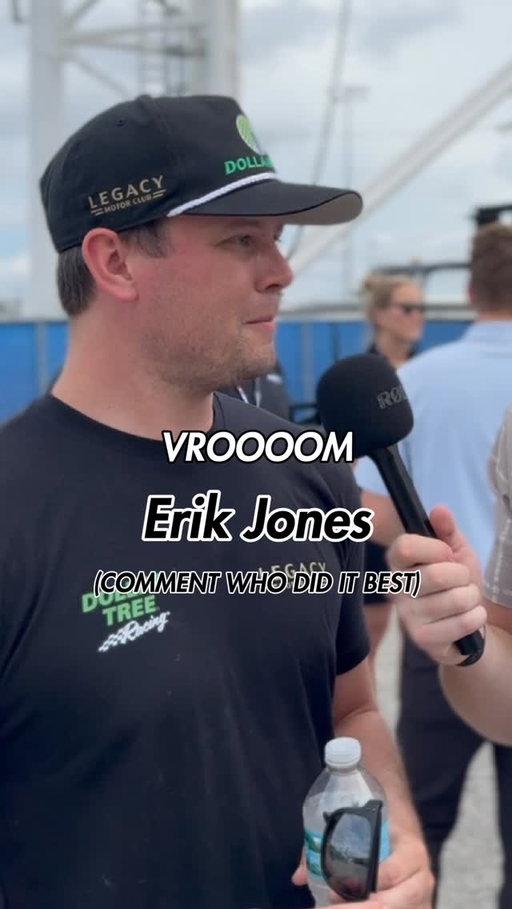 Give me your best #NASCAR engine noise impression 🏁💨 #jimmiejohnson #erikjones #daytona400 #racing