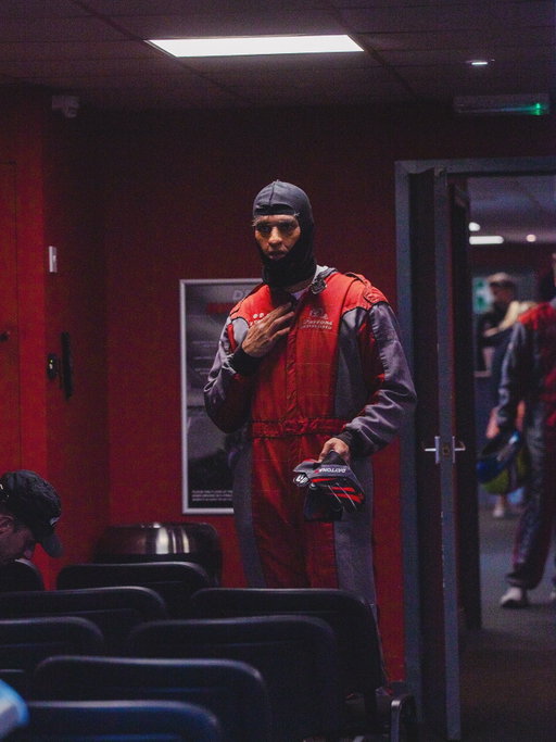 Some BTS of our next video, out tomorrow. Can you guess who that is? 

Come back at 4pm for the reveal.