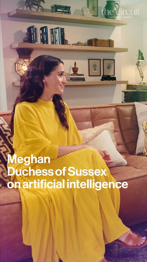 The Duchess of Sussex discusses her angel investing and shares with @emilychangtv how she really feels about artificial intelligence.

Watch the full episode of The Circuit by tapping the link in bio.