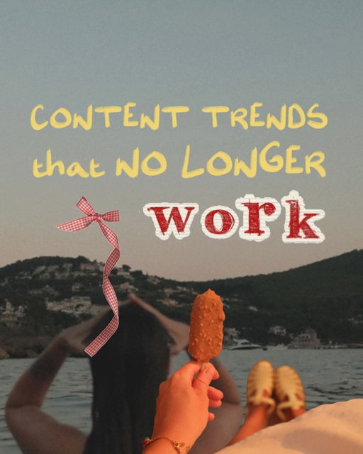I know trends are moving way too fast, but if you do keep an eye on what tends to work, you will actually start growing. 

And I know because I stopped caring about what my audience wanted and ended up stuck at 100k followers for TWO YEARS. 

Then I cared… and gained 200k new followers in 6 months 💣 

Anyway, comment « SCALE » I’ll show you how