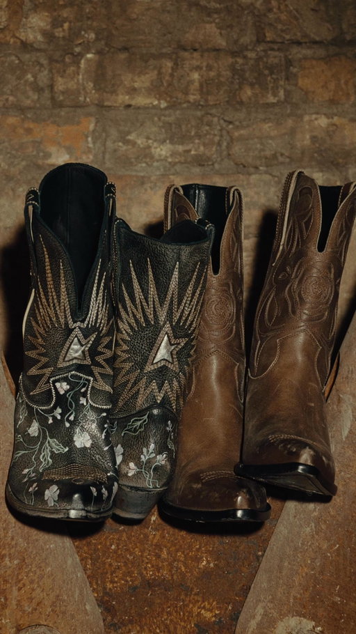 From Venice to Texas, our Wish Star boots are an icon beyond confines. #GoldenGoose