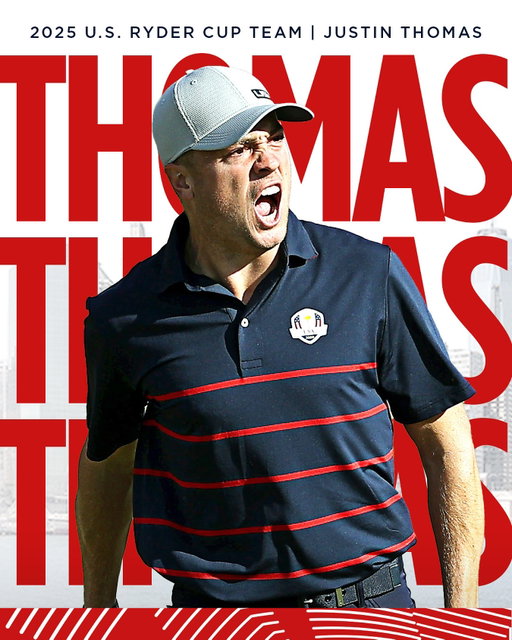Emotion. Grit. 🇺🇸

Justin Thomas is back repping the Red, White & Blue in his fourth-straight Ryder Cup. 

#GoUSA