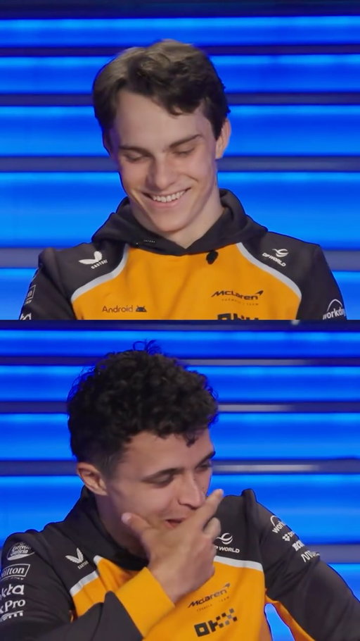 The @McLaren Formula 1 Team Drivers, @Lando and @OscarPiastri, are ripping custom trading card packs and just pulled their Rookie Cards! Check out some of their first-year highlights, powered by #Agentforce.

Drive on over to YouTube for the full video at the link in bio.
