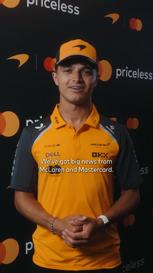 Introducing the McLaren Mastercard Formula 1 Team. ​

We’re proud to become the Official Naming Partner from 2026 onwards. Putting fans in pole position #priceless​

@mclaren 

#McLarenMastercard