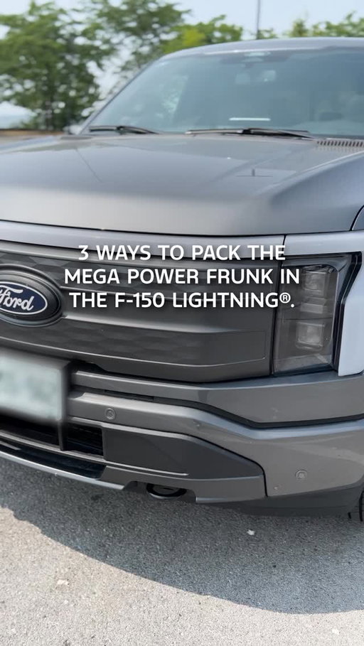 Part 1 – It’s not just a frunk. Meet the Mega Power Frunk in the F-150® Lightning®: secure, spacious and seriously smart. This is how families make the special moments matter. 
  
#FordCanada #F150Lightning #EV #BuiltFordTough
