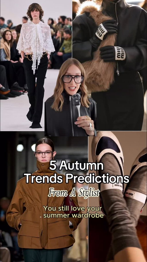 Autumn Trends Predictions 🍂 These 5 key pieces will take the stress out of getting dressed this season: 5 key fall fashion trends that are totally timeless, modern and wearable! 

Comment AUTUMN STYLE below ⬇️ to receive a DM with a link to my stylist edit of the best ballerina sneakers, funnel neck jackets, lace camis, slouchy bags and satin/silk trousers for you to shop now on the high-street: from the runway straight to your wardrobe! 🤍 

https://liketk.it/5mr4M 

#ltkautumn
#autumnfashion
#fashiontrends
#stylisttips 
#fallfashion 
#autumnstyle
