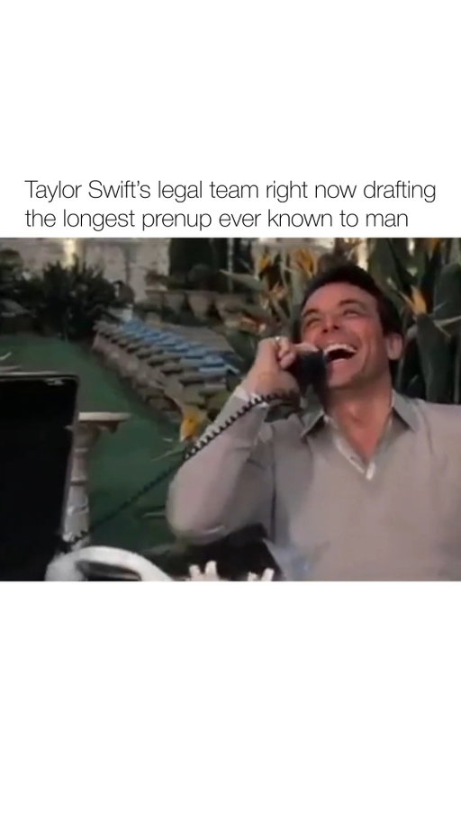 No one is more excited about this engagement than her legal team.

Nobody really shares the exact price tag on celebrity prenups, but with how complicated they are and the big-name lawyers involved, it’s safe to say they can cost anywhere from tens of thousands to well into the six figures.