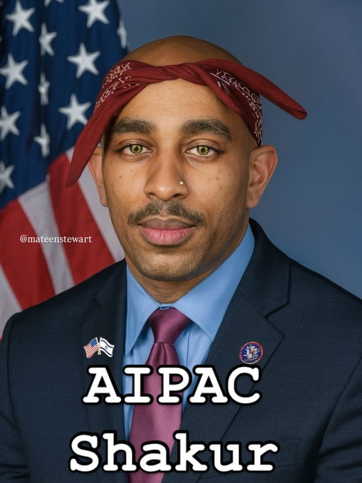 @cthagod called @repjeffries “AIPAC Shakur” and I can’t stop laughing at the accuracy. I hope this picture does the name justice.