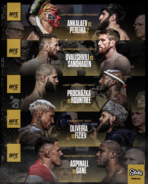 The fights lined up for October are straight-up bangers!
UFC fans are in for a wild month October is gonna be pure madness! 
👊🏼Follow @freak.mma for more UFC content!