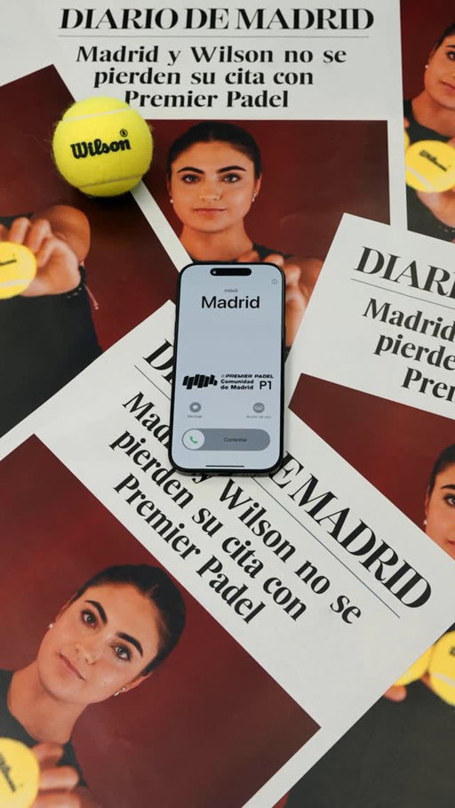 La mejor llamada que podíamos recibir... @madridpremierpadel 👋🏻📞

#WilsonPadel #MadridPremierPadel #WilsonOfficialPremierPadelBalls