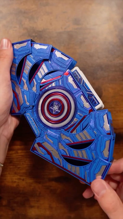 What do you think of these Captain America playing cards? 
•
By @cardmafia 
•
#card #cards #playingcards #playingcard #shuffle #shuffles #shuffling #asmr #unbox #unboxing #marvel #marvelstudios #marvelfan #marvelcomics #cap #captainamerica #skills #igreels #reel #reels