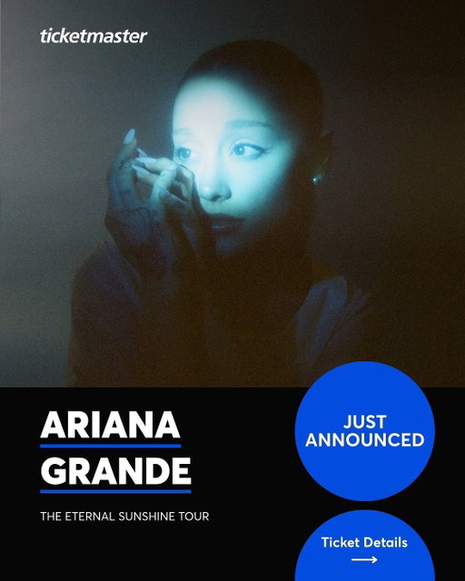☀️@arianagrande is hitting the road in 2026☀️
the eternal sunshine tour is coming to North America!

⏰ Sign up for Artist Presale by Sun, Sep 7th at 2pm EDT.

🎫 Link in bio!