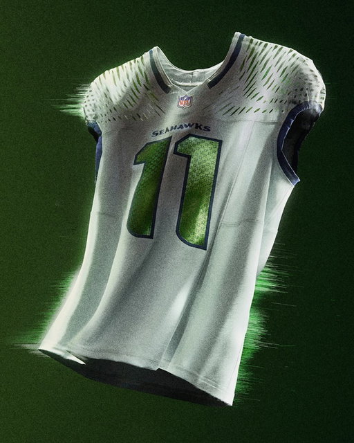 Warning: High Decibel Zone  Inspired by the 137.6 decibels that destroy our opponents’ hopes, dreams and eardrums, our NFL Nike Rivalries Jersey is an ode to our Northwest noise levels provided by the 12s.  Full Collection Coming 9.10 Rivalries Game vs Los Angeles Rams 12.18  Show them who you are.