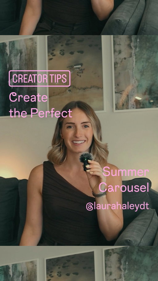 As summer draws to a close, it’s time for one of the most important events of the year: the post-summer photo dump. We’ve teamed up with @laurahaleydt for tips on how to spice up every photo in your carousel. Which photo inspo will you include in your next carousel? 📸