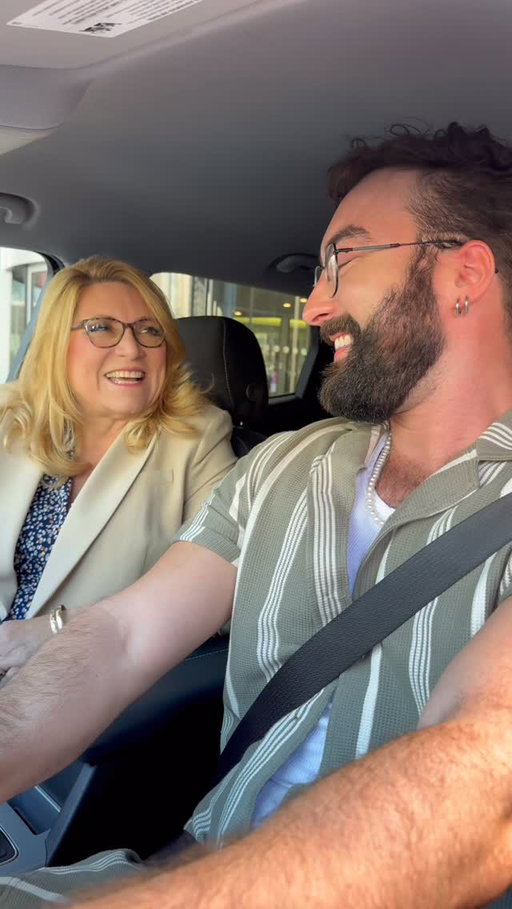 From riding in the backseat listening with your mom to driving in the front seat listening on your late night drive, Delilah will always be there for you ✨🩵 @radiodelilah @alexbegs @iheartradio