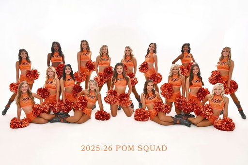 With today finally being GAMEDAY, we thought it was about time to share our✨2025-2026 OSU Pom Squad✨group photo! 🧡 

NOW WHO’S READY TO GET BPS ROCKIN AGAIN ?!? && we are so excited to kickoff pregame with a NEW performance around 6:05— SEE YOU THEN! 🏈🏟️🤠🍊 #BEATUTMARTIN