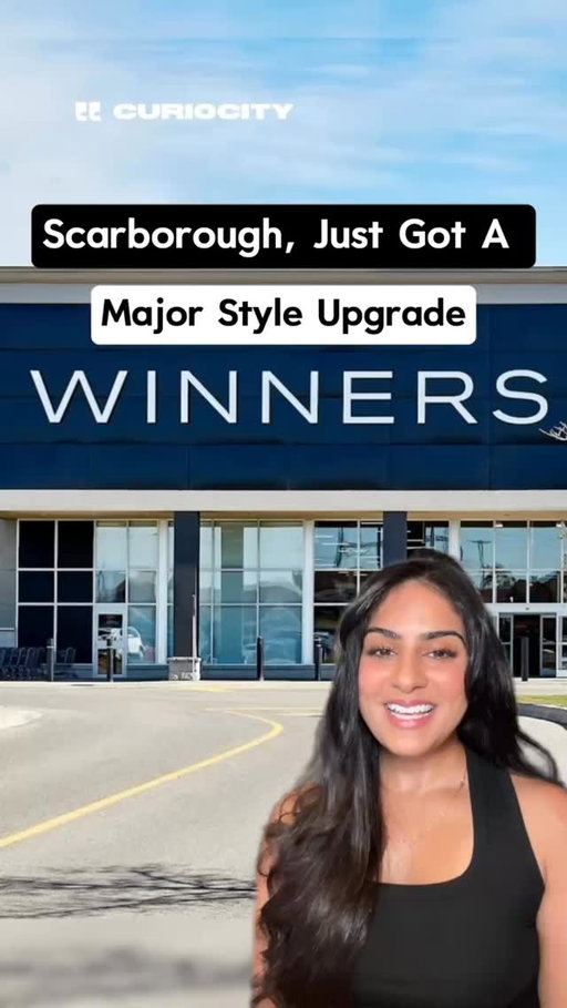 [LINK IN BIO] @winners just opened a brand new store in Toronto! 🛍️

📍 Scarborough Town Centre

From designer fashion to everyday essentials, discover brand-name style, footwear, and accessories, all at prices that feel like a steal. ✨

Tap the link in @curiocitytoronto’s bio to check it out! 🔗 #Sponsored