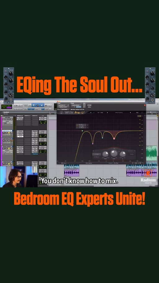 There is no “one size fits all” approach to music production, songwriting, mixing, or mastering… 😏🎶
This is an artform that is also very technical, study both!

#musicproduction #mixingandmaatering #mixingengineer #audioengineer