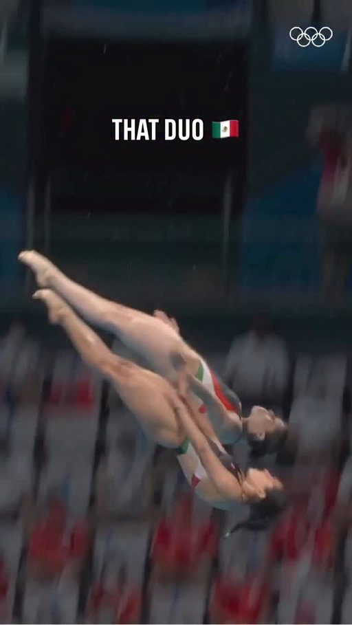 Orozco and Agundez, a Mexican duo that made history. 🤝🇲🇽

#Olympics #Diving