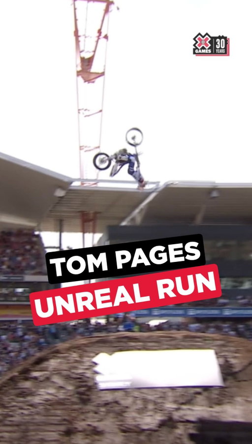 Talk about a comeback 😮‍💨

@tompages took a hard fall in run 1 of Moto X Freestyle at #XGames Sydney 2018, but returned for a walk-off gold in run 2. It was his second straight gold in Freestyle after winning in Minneapolis 2018.

#30YearsofXGames #MotoX #FMX