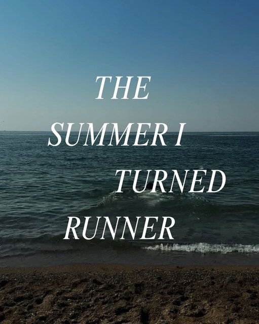Do we think Belly would be a runner?👀

I thought this would be fun to spin into relatable running titles🩵

What else, runners? The summer I…..
