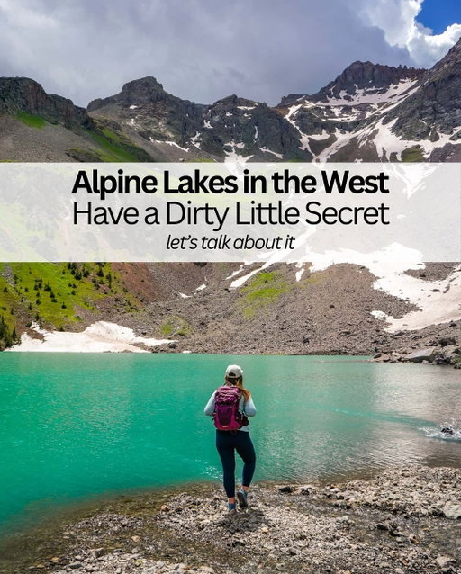 We’ve got a major 💩 problem in the outdoors and not enough people are talking about it…

Improper human waste disposal is a massive problem on public lands across the West, and is polluting some of the most popular and iconic alpine lakes.😔

Learn what you can do to help prevent the issue from getting worse and how to protect yourself from polluted water sources in the backcountry!💦

#LeaveNoTrace #RecreateResponsibly #AlpineLakes #HikingTips #BackpackingTips