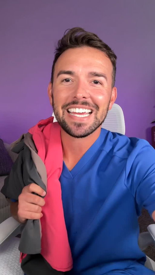 Which color do you think looks best?? Shop through the link in my bio for your $15 scrub set when you become a VIP member! @fableticsscrubs #fableticspartner