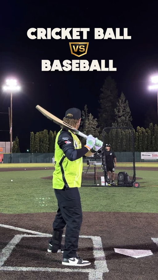 Cricket Ball 🆚 Baseball