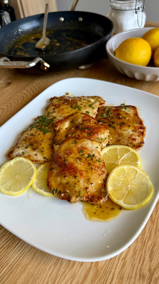 Lemon Pork Chops 🍋 

Quick pork chop recipe that’s perfect for a weeknight dinner!

⬇️ Recipe in the comments

#porkchops #easyrecipes #italianfood