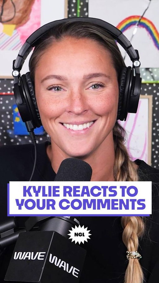 Maybe one of @kykelce’s tiny humans will end up looking like her? Jury's still out! Full episode is out now!