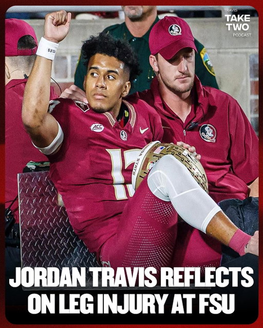 Jordan Travis explains how his injury humbled him and propelled him forward in life ❤️

Link in bio for full episode 🍿

#TravisTakeTwo #JordanTravis #FSUfootball #CollegeFootball #CFB #Quarterback #cfbhighlights #floridastatefootball