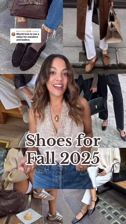 Shoes for fall 2025 and where to get them! 👢👟🍂 Comment SHOP below to receive a DM with the link to this post on my LTK ⬇ Most are linked here and the rest are on individual posts to on my LTK page! https://liketk.it/5mBjC #fallshoes #fashionhelp #fallfashion #loafers #flats #sneakers #stylehelp