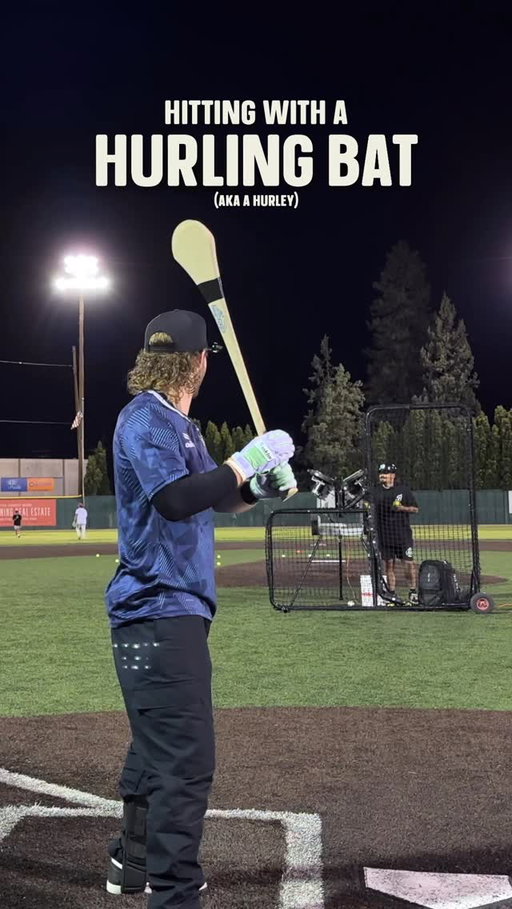 Hitting with a HURLEY (Hurling Bat)